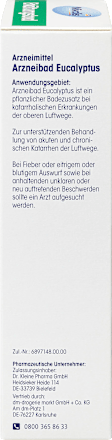 Erkältungsbad, Arzneibad Eucalyptus Mivolis