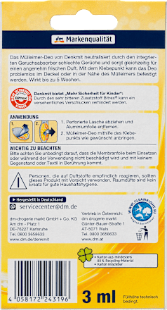 Mülleimer-Deo Denkmit