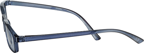 Lesebrille grau-blau Dioptrie +3,0 VISIOMAX