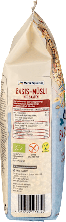 Basis-Müsli mit Saaten glutenfrei  dmBio
