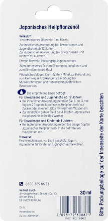 Japanisches Heilpflanzenöl Mivolis