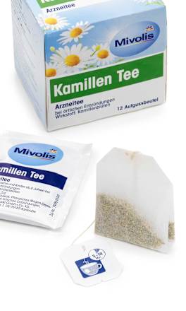 Arzneitee, Kamillen Tee (12 Beutel) Mivolis
