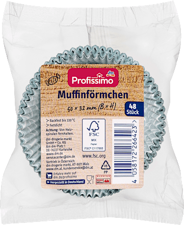 Muffinförmchen Profissimo