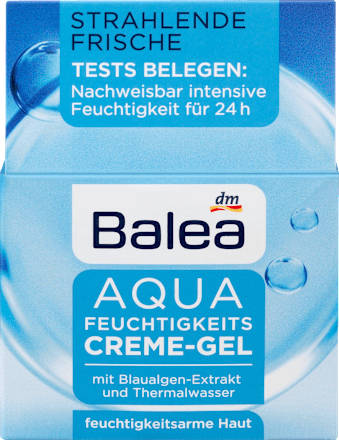 Tagescreme Aqua Feuchtigkeits Creme-Gel  Balea