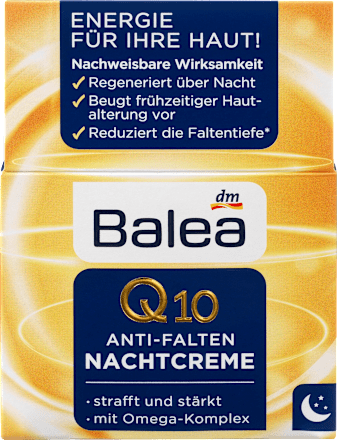 Nachtcreme Q10 Anti-Falten Balea