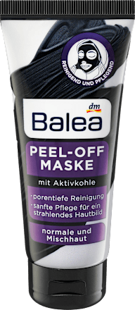 Пилинг маска с активен въглен Balea