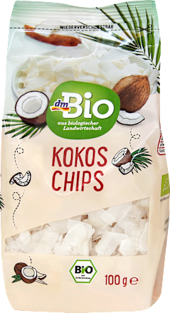 bio kokosové ořechy, kokos lupínky dmBio