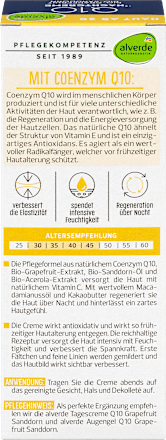  Nachtcreme Q10 alverde NATURKOSMETIK