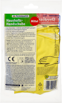 Haushalts-Handschuhe M  Profissimo