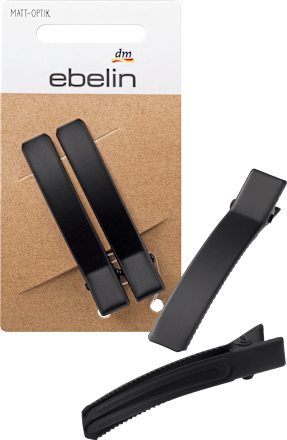breite Haarklammern Matt-Optik ebelin