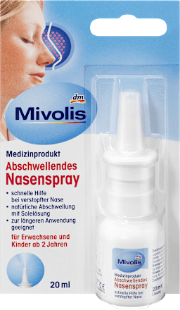 Abschwellendes Nasenspray Mivolis