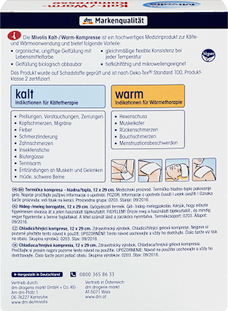 Kalt-/Warm-Kompresse  Mivolis
