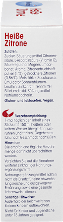 Heißgetränk Heiße Zitrone, Portionssticks 20 St. Mivolis