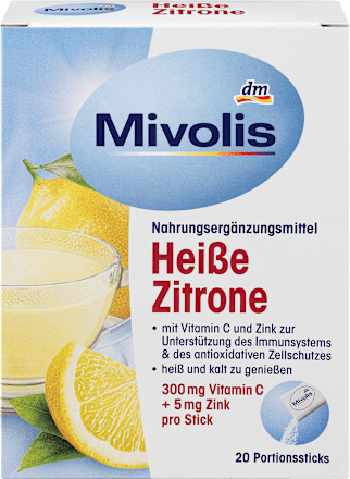 Heißgetränk Heiße Zitrone, Portionssticks 20 St. Mivolis