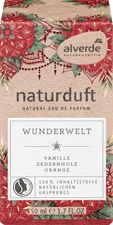 Parfumska voda naturduft WUNDERWELT alverde NATURKOSMETIK