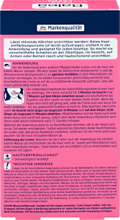 Haarentfärbungscreme Balea