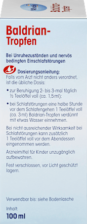 Baldrian-Tropfen Mivolis