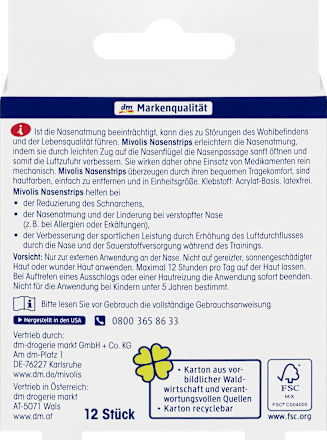 Nasenstrips Mivolis