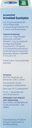 Erkältungsbad, Arzneibad Eucalyptus Mivolis