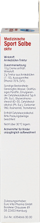 Medizinische Sportsalbe aktiv Mivolis