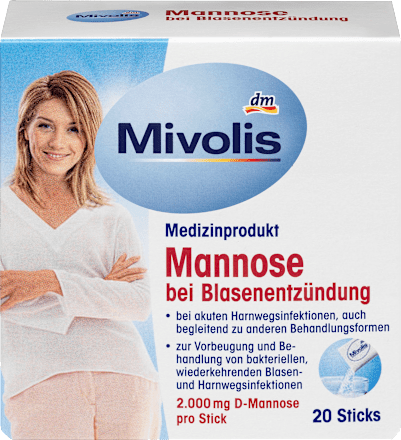 D-manóza v prášku Mivolis