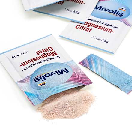 Magnesium-Citrat Portionsbeutel Mivolis