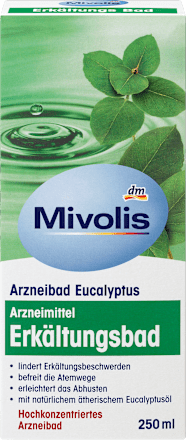 Erkältungsbad, Arzneibad Eucalyptus Mivolis