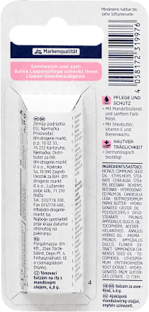 Lippenpflege Rosé Balea