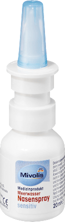 Meerwasser Nasenspray Sensitiv Mivolis
