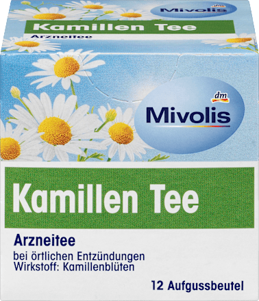Arzneitee, Kamillen Tee (12 Beutel) Mivolis