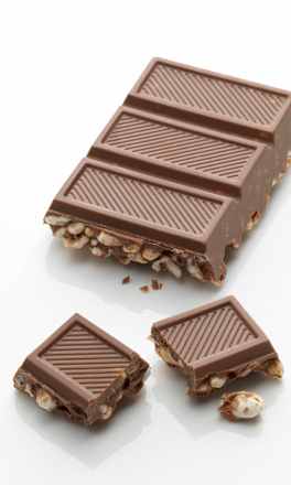 Batonik czekoladowy z ekspandowanym orkiszem dmBio