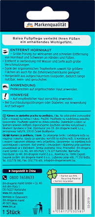 Hornhautentferner Pedikürestein Balea