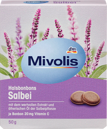 Halsbonbons Salbei Mivolis