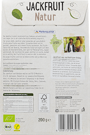 Jackfruit, natur dmBio