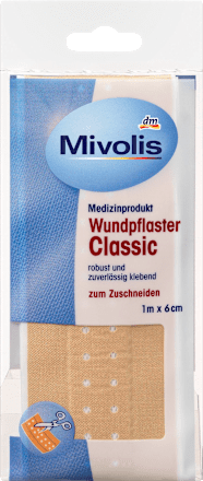 Wundpflaster Classic 1 m x 6 cm Mivolis