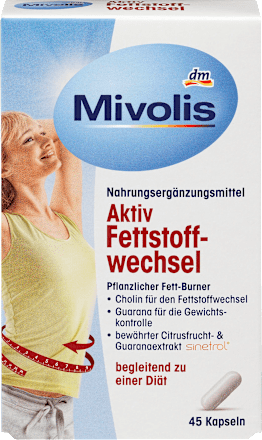 Aktiv Fettstoffwechsel Kapseln 45 St. Mivolis