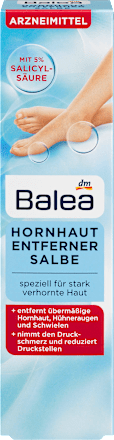 Fußcreme Hornhautentferner Salbe Balea