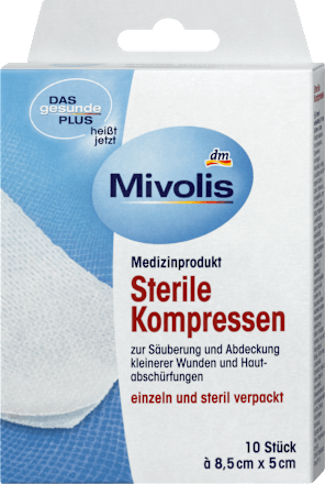 Kompressen Steril Mivolis