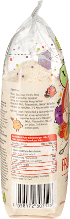 Früchtemüsli für Kinder dmBio