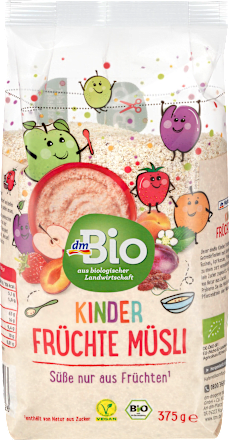Früchtemüsli für Kinder dmBio