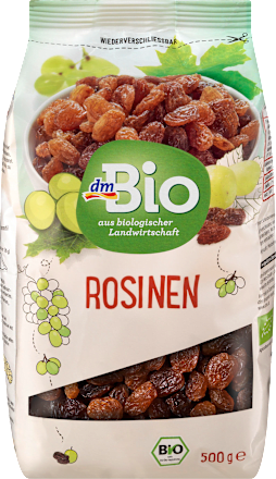 Trockenobst Rosinen dmBio