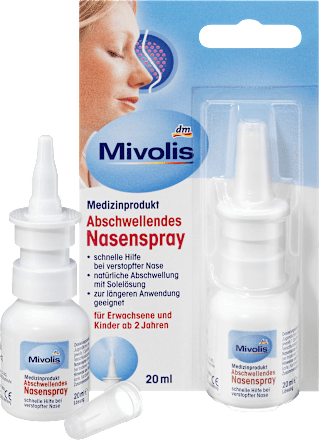 Abschwellendes Nasenspray Mivolis