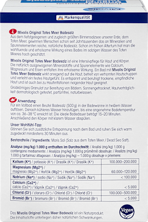 Original Totes Meer Badesalz Mivolis