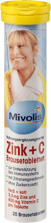 Zink + C Brausetabletten 20 St. Mivolis