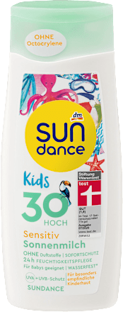 Kids Mleczko do opalania Sensitiv SPF 30 SUNDANCE