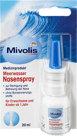 Meerwasser Nasenspray Mivolis
