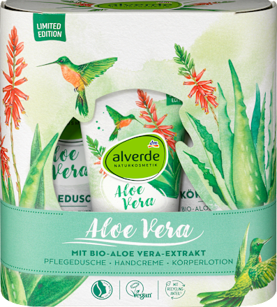 Geschenkset Aloe Vera 3tlg.  1St alverde NATURKOSMETIK