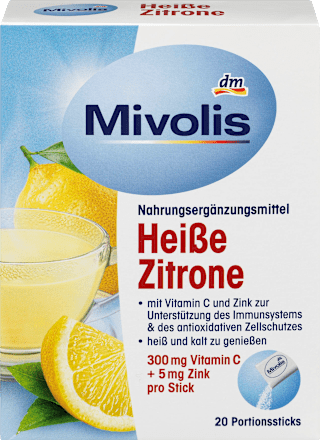 Heißgetränk Heiße Zitrone, Portionssticks 20 St. Mivolis
