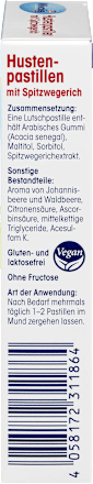 Husten-Pastillen mit Spitzwegerich Mivolis