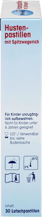 Husten-Pastillen mit Spitzwegerich Mivolis